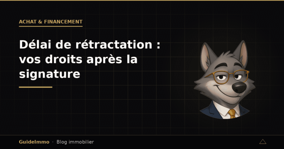 Délai de rétractation : vos droits après la signature