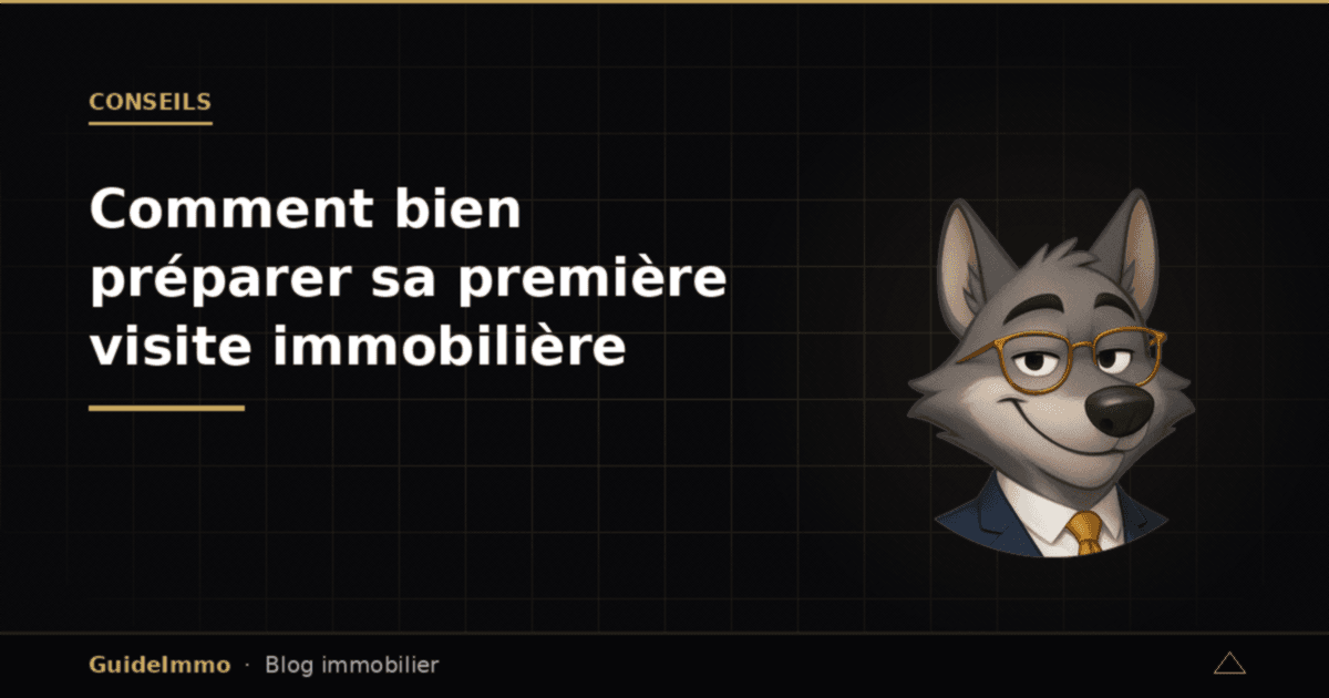 Comment bien préparer sa première visite immobilière